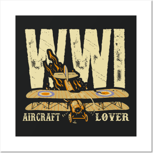 WW1 Aircraft Lover Posters and Art